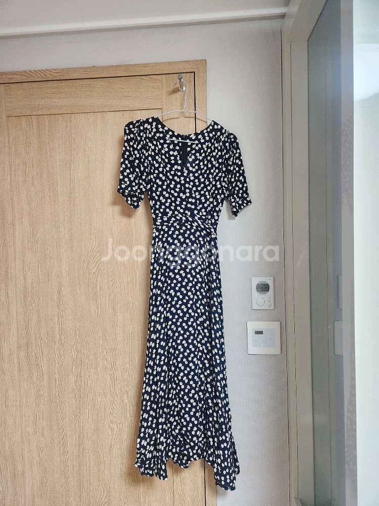 네이비 롱원피스--0