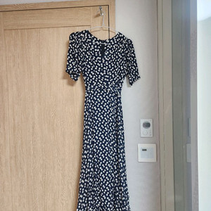 네이비 롱원피스