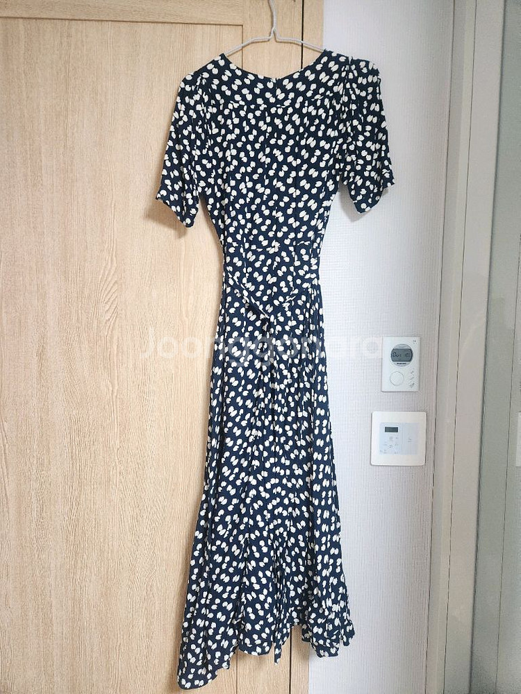 네이비 롱원피스--3