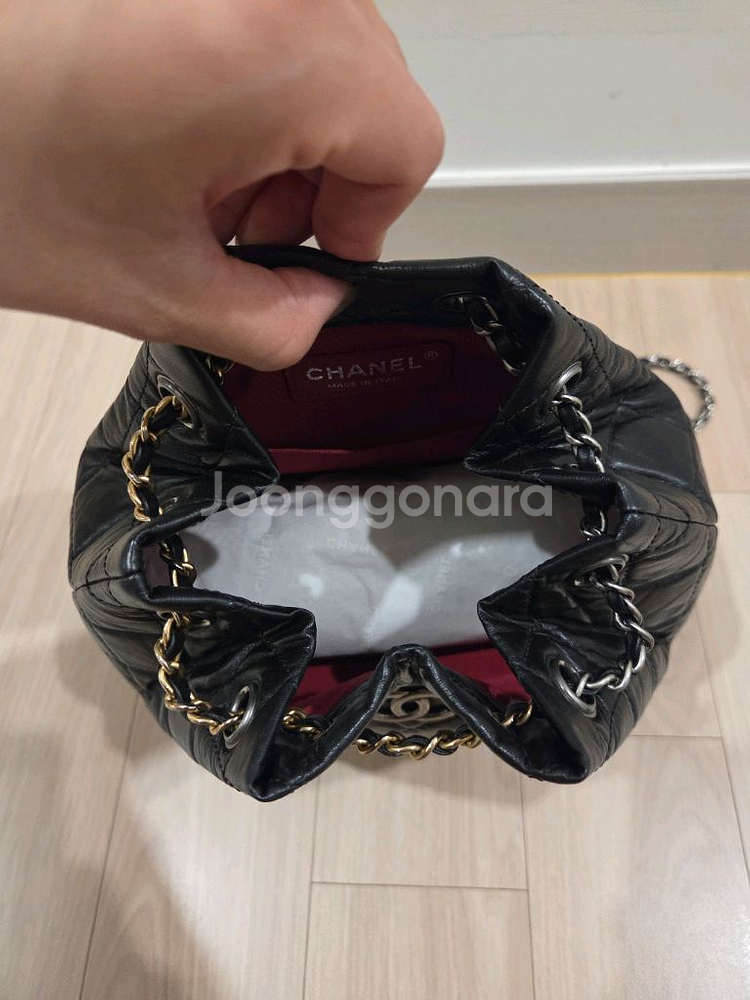 샤넬 가브리엘 백팩 스몰급처 할인--2