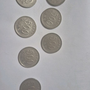 1983,1984,1997 500원 동전(주화) 이미지