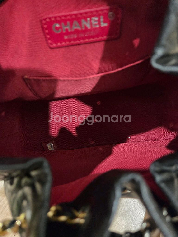 샤넬 가브리엘 백팩 스몰급처 할인--9