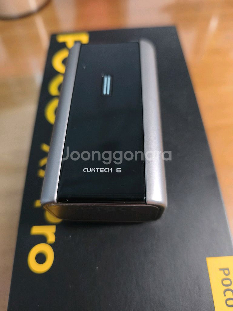 포코 x7 프로 블랙 256g + 쿡테크6 배터리--4