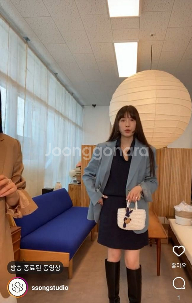 쏭스튜디오 캐쥬얼 자켓(새제품)--0