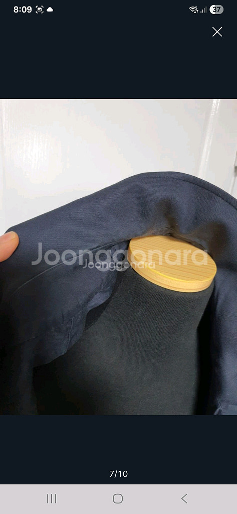 정품 버버리 남성 트렌치코트 100(모 내피 있음)--6