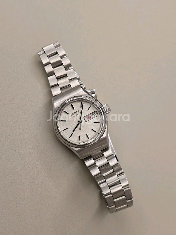 세이코 빈티지 오토매틱 여성 시계 20mm--0
