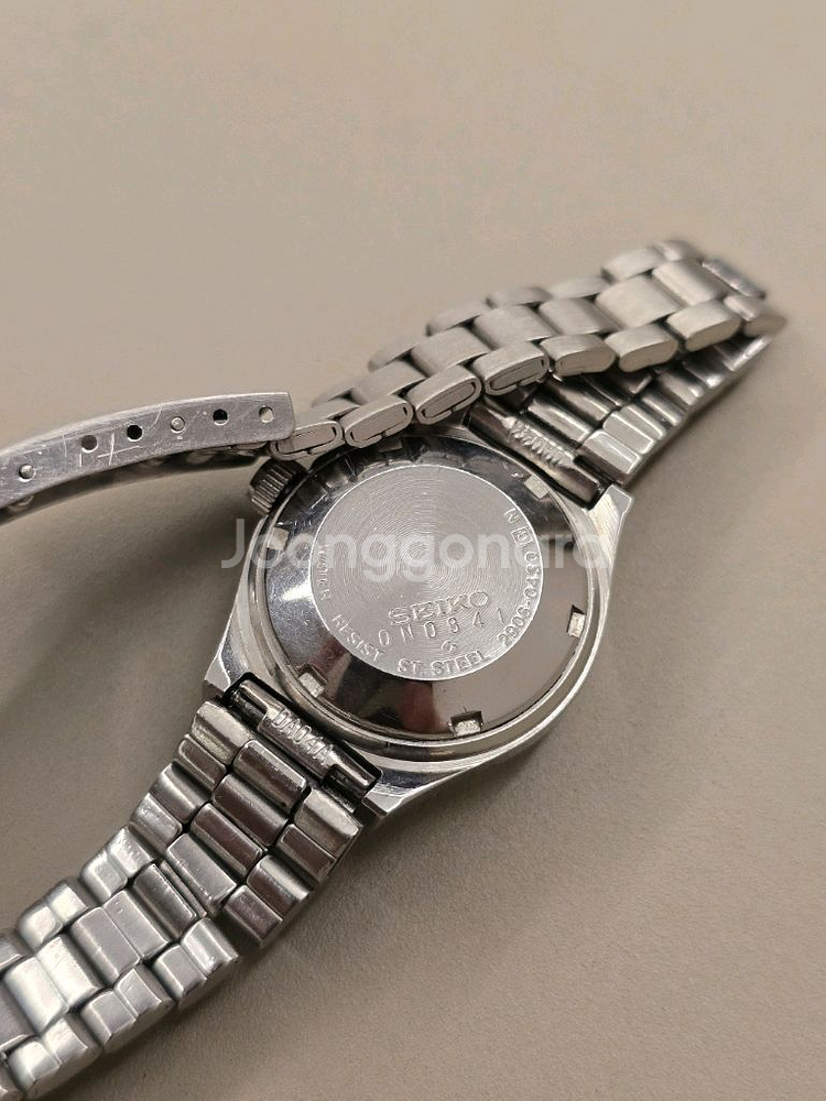 세이코 빈티지 오토매틱 여성 시계 20mm--2