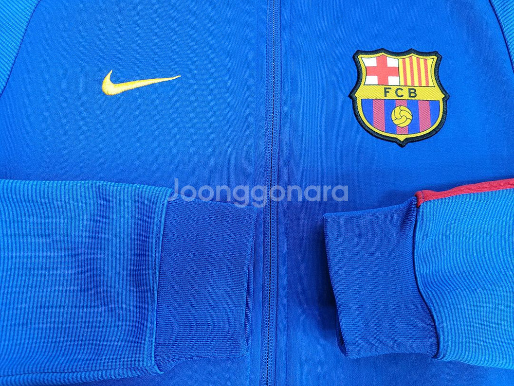 NIKE 나이키 FC바르셀로나 N98 어센틱 트랙자켓--3