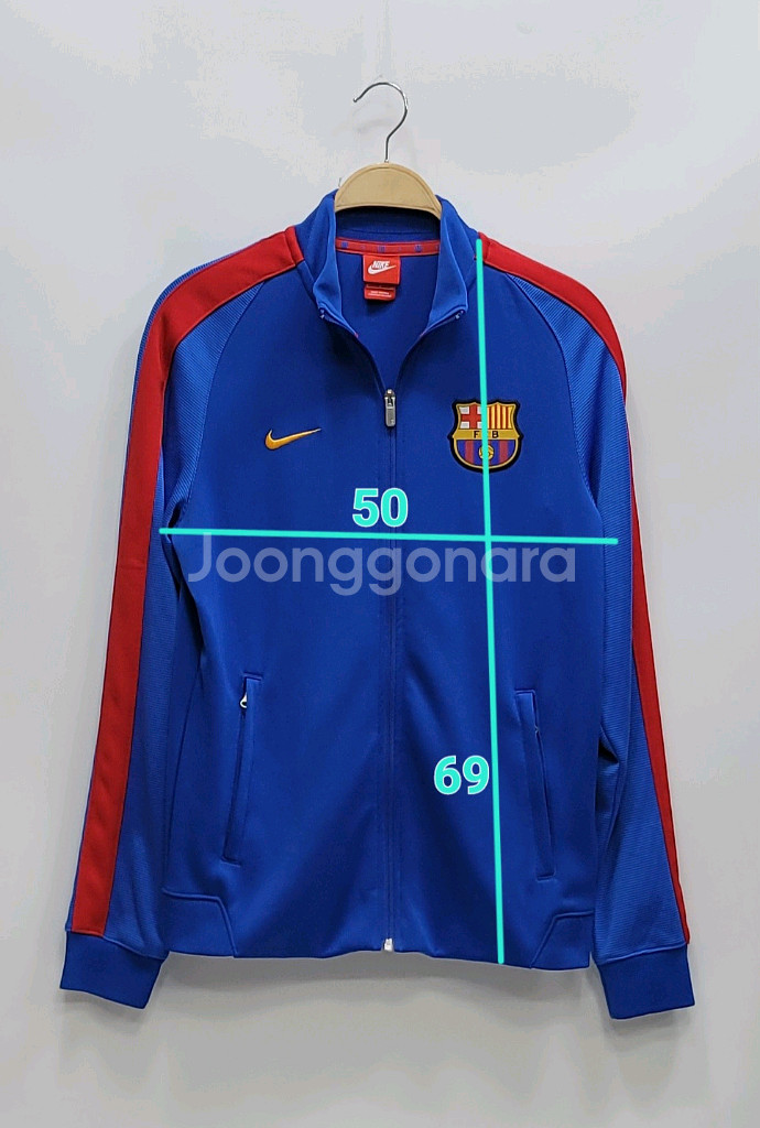 NIKE 나이키 FC바르셀로나 N98 어센틱 트랙자켓--9