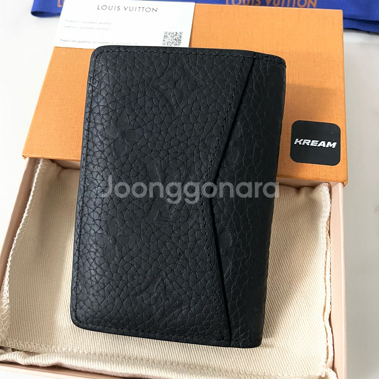 루이비통 토뤼옹 모노그램 블랙 오거나이저 카드지갑--2