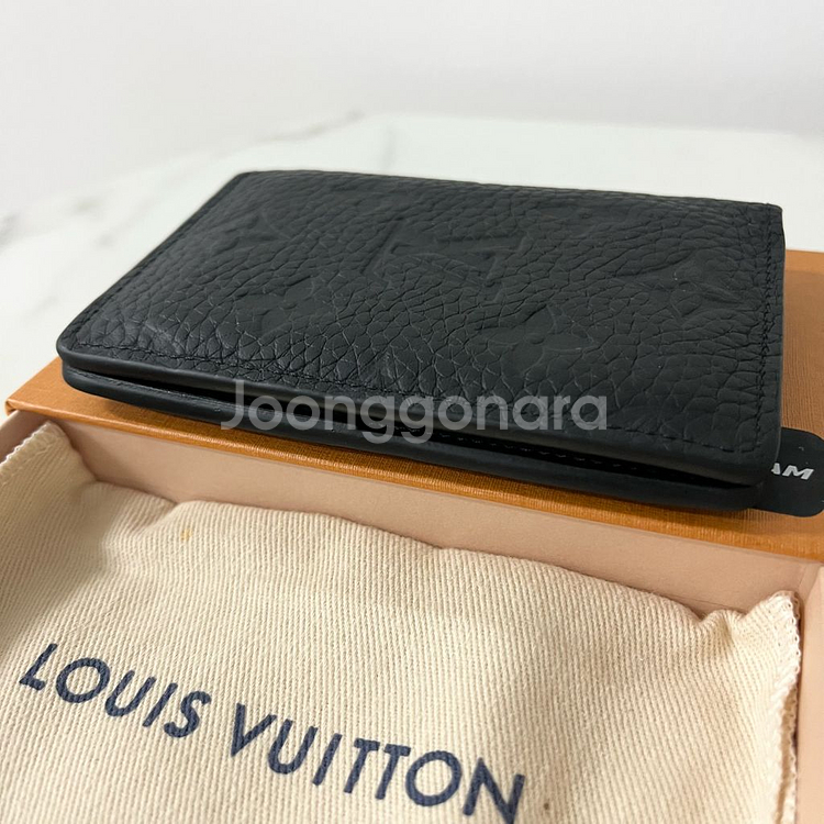 루이비통 토뤼옹 모노그램 블랙 오거나이저 카드지갑--7