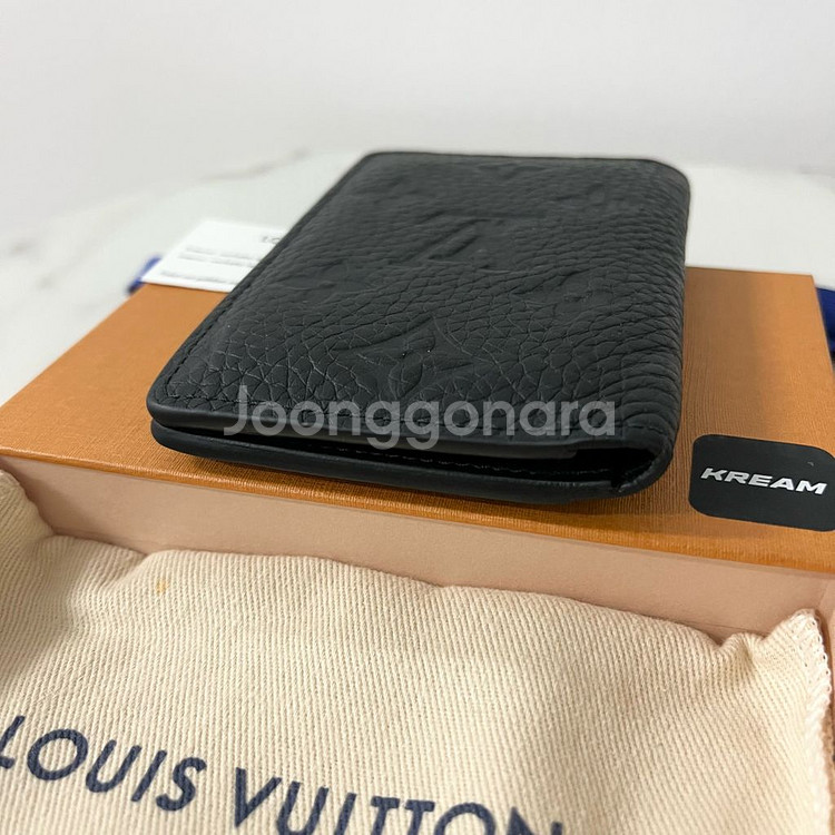 루이비통 토뤼옹 모노그램 블랙 오거나이저 카드지갑--8