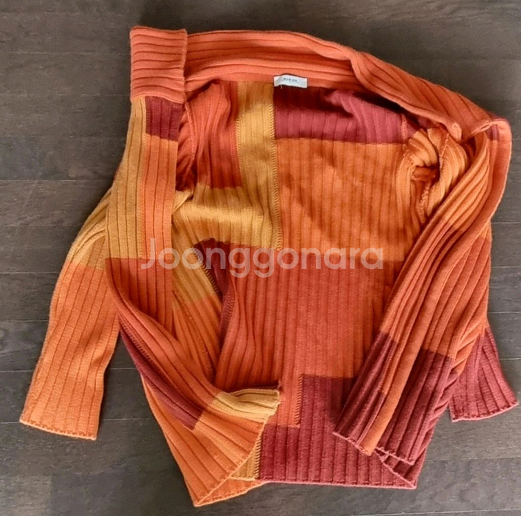 오픈형 롱가디건--1