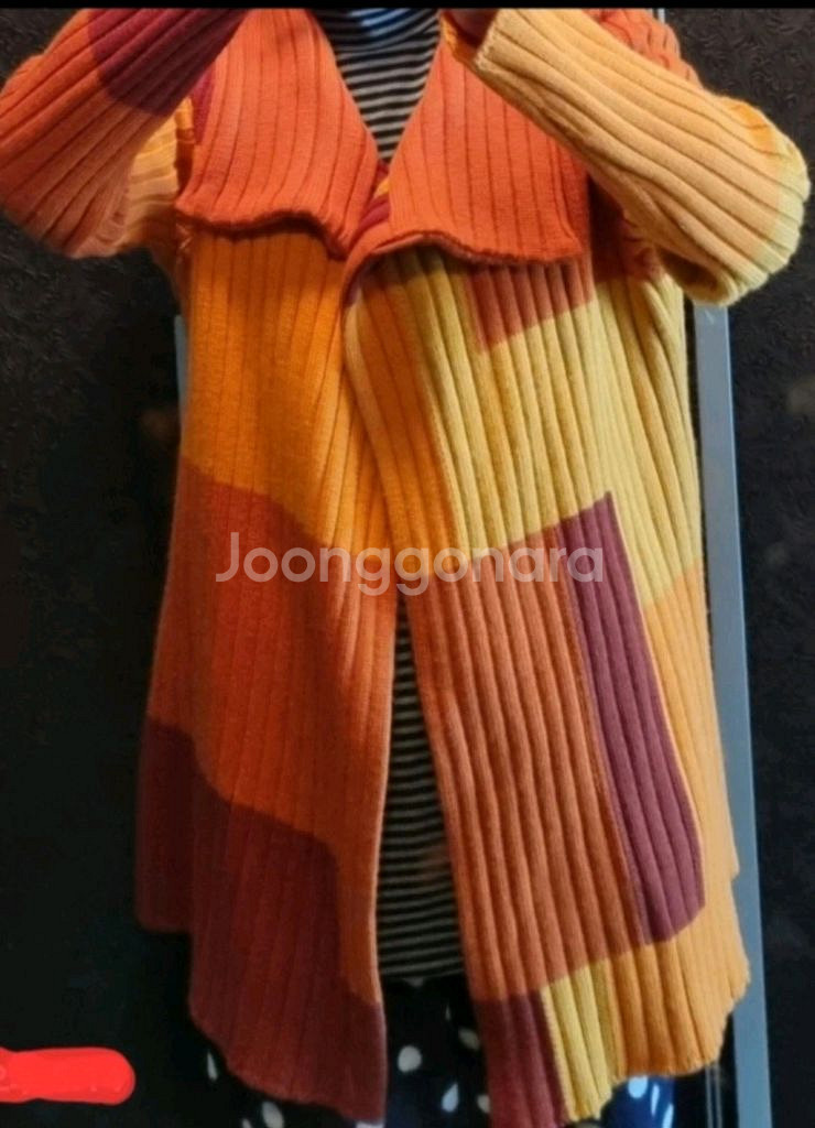 오픈형 롱가디건--4