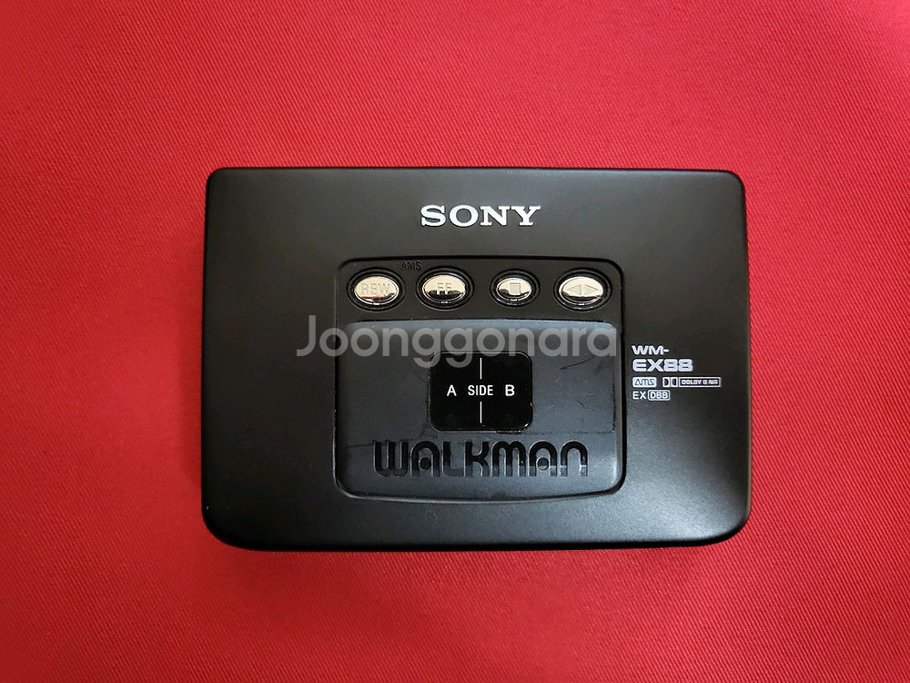 소니워크맨 WM-EX88 블랙 깨끗한 정상작동품--0