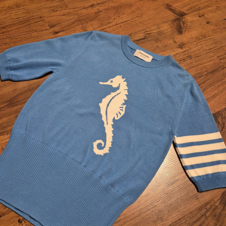 톰브라운 반팔니트--1