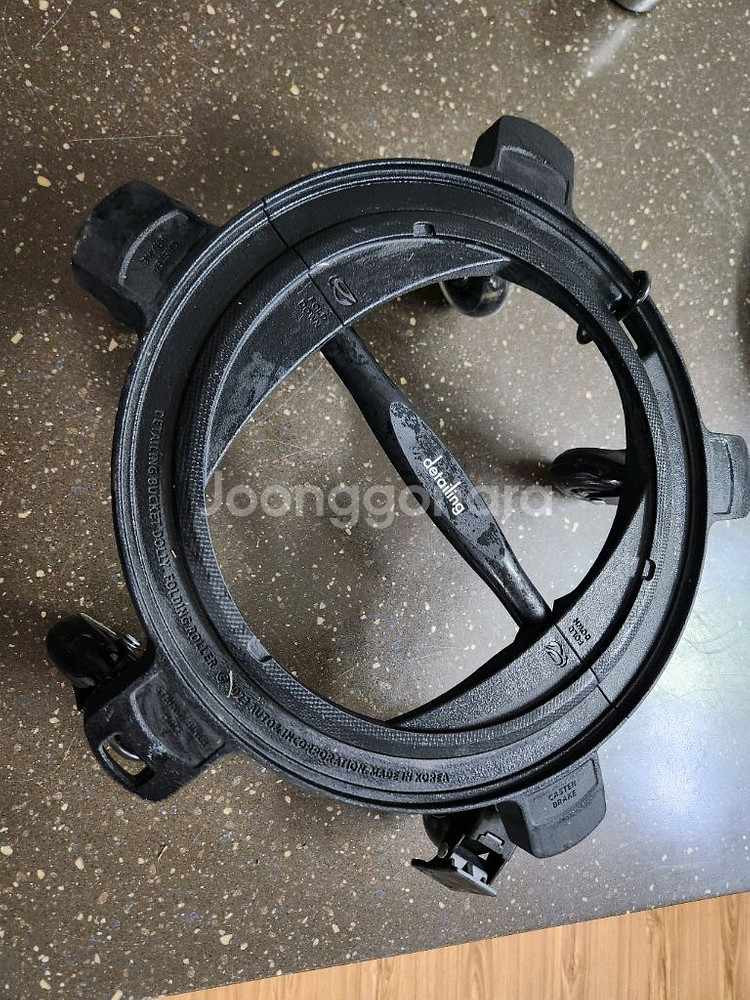 디테일링 버킷 돌리 폴딩 롤러 일반 바퀴(리뉴얼)--1