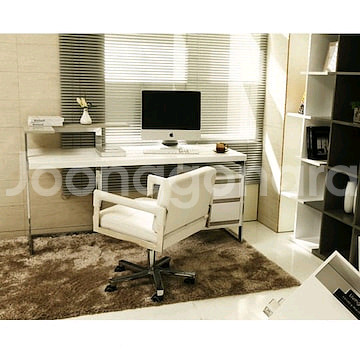 체리쉬 하이그로시 책상+의자 세트--3