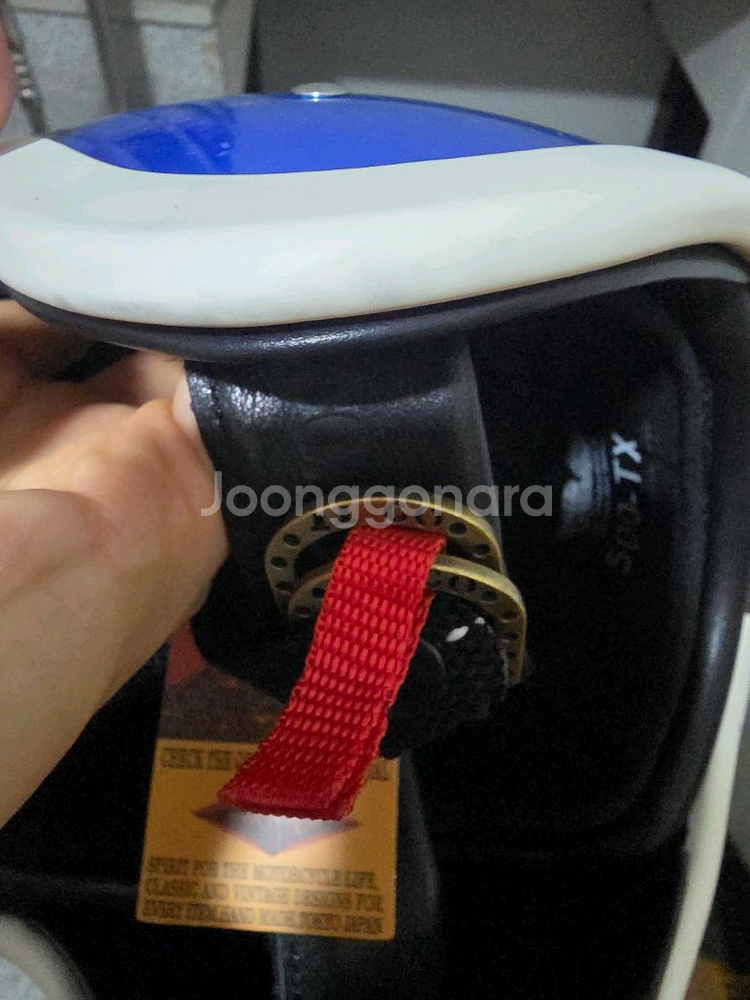 티티앤코 소두핏 헬멧 블루/화이트 S~2XL--3