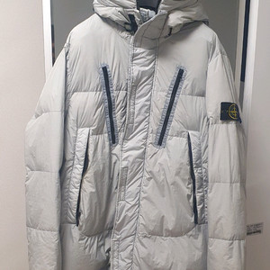 매장판)스톤아일랜드 21fw 크링클랩스 롱패딩 m