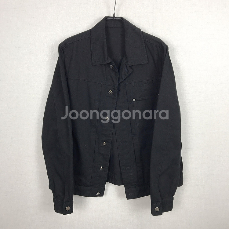 캉골 KANGOL 데님자켓 청자켓 블랙 남성100--1