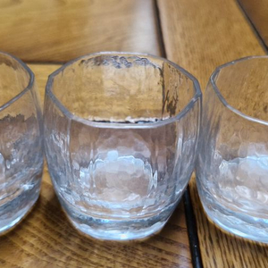 반투명 소주잔 3개