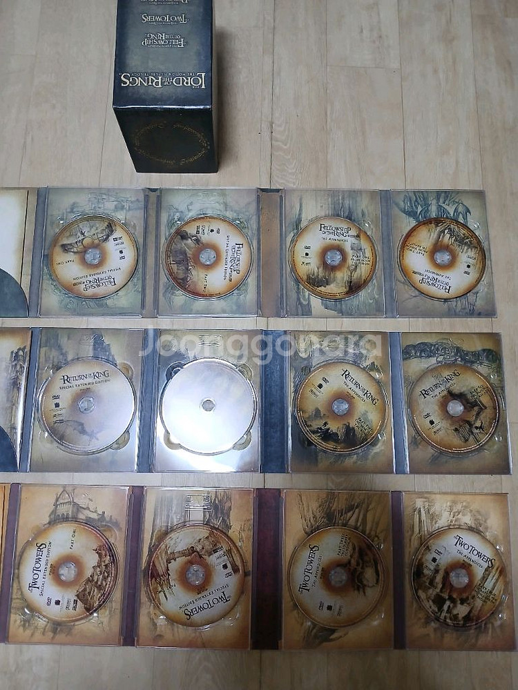반지의 제왕 DVD 한글판 특별 확장팩 택포--4