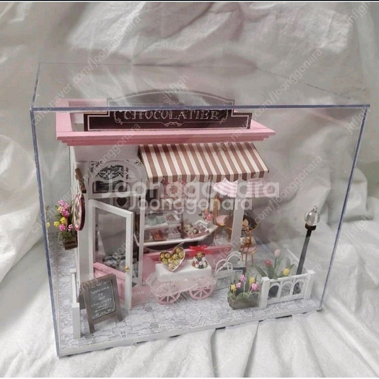 [44번] DIY 미니어처하우스 완성품 (LED,오르골--2