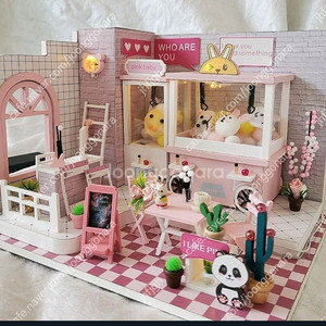[18번] DIY 미니어처하우스 완성품 (LED, 오르