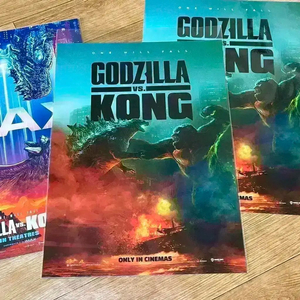 고질라vs콩 아트카드 고대콩 포스터 고질라대콩 아카