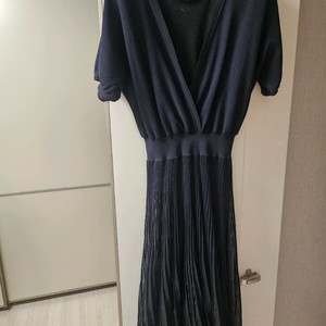 마인 번아웃 튤블록 니트 드레스 팝니다