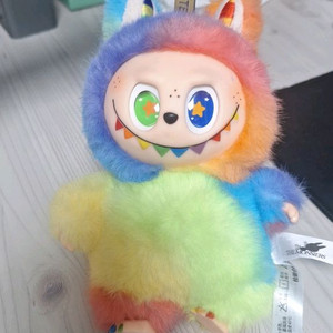 무지개 라부부인형 이미지