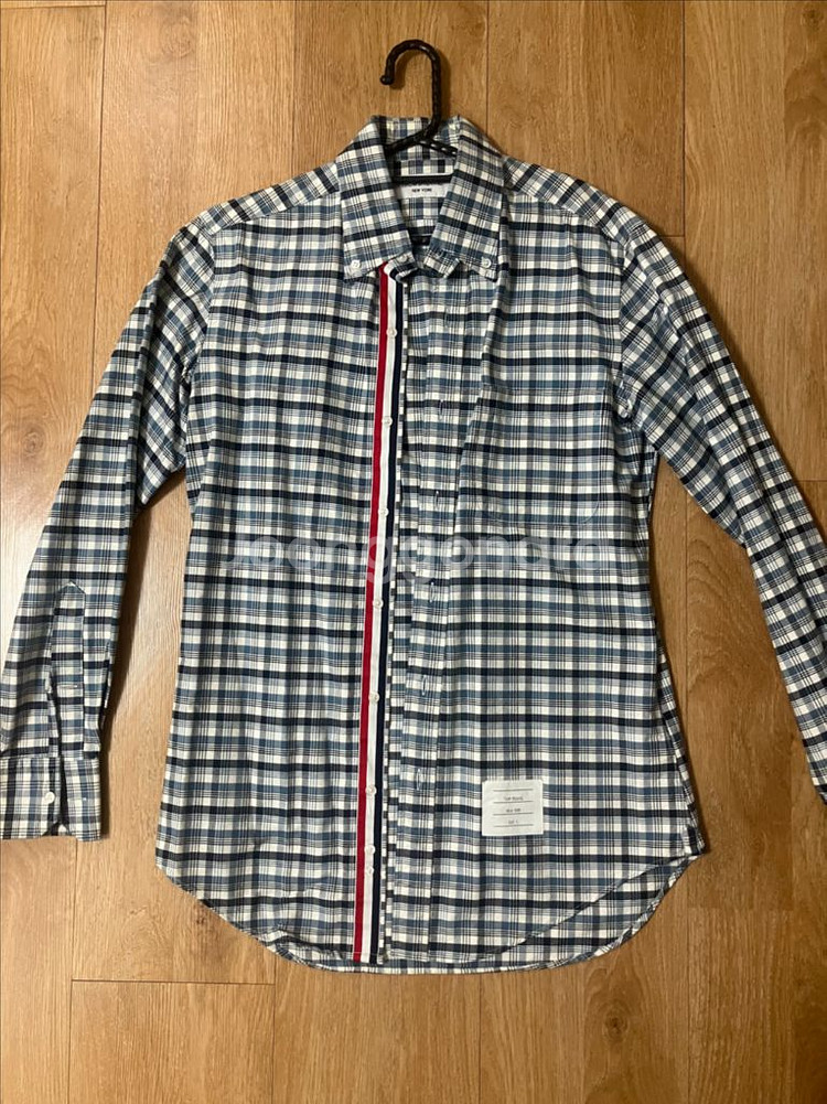 톰브 수트 및 체크셔츠 1사이즈--7