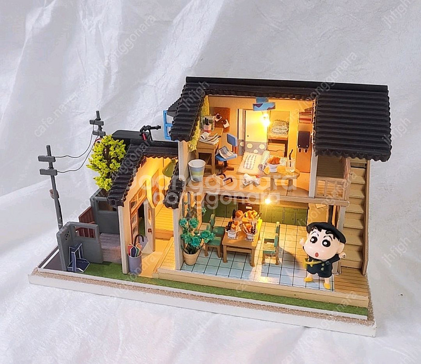 DIY 미니어처하우스 완성품 (LED)--0