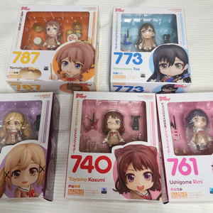 넨도로이드 뱅드림 포피파 5종 세트 일괄