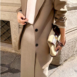 오르 orr 울실크 테일러드 자켓 xs