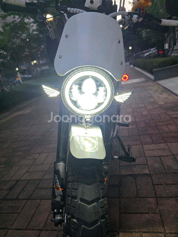 48v 500w 전기자전거 엑스라이더x200프로 화이트--0