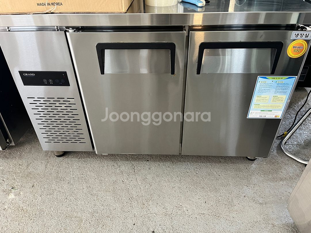 테이블냉장고 1200 간냉식 우성 업소용 카페--0