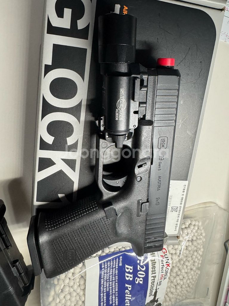 Vfc glock 19 gen5 권총 gbb--1
