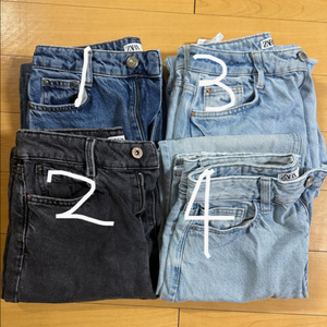 자라 청바지