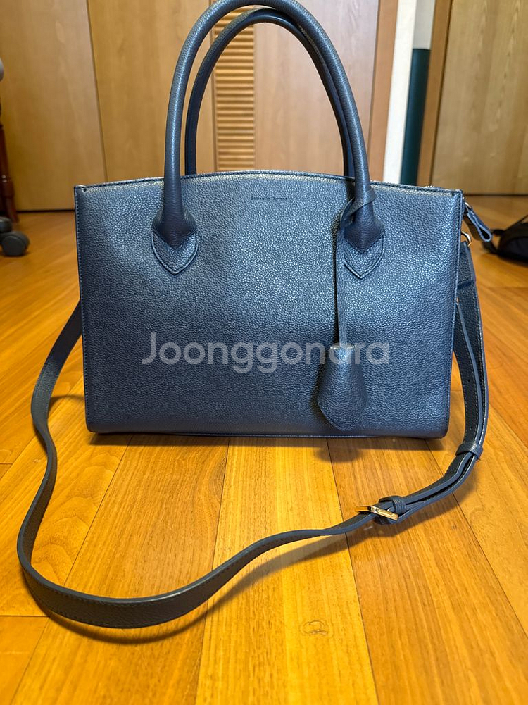 사만사타바사 토트백 네이비--0