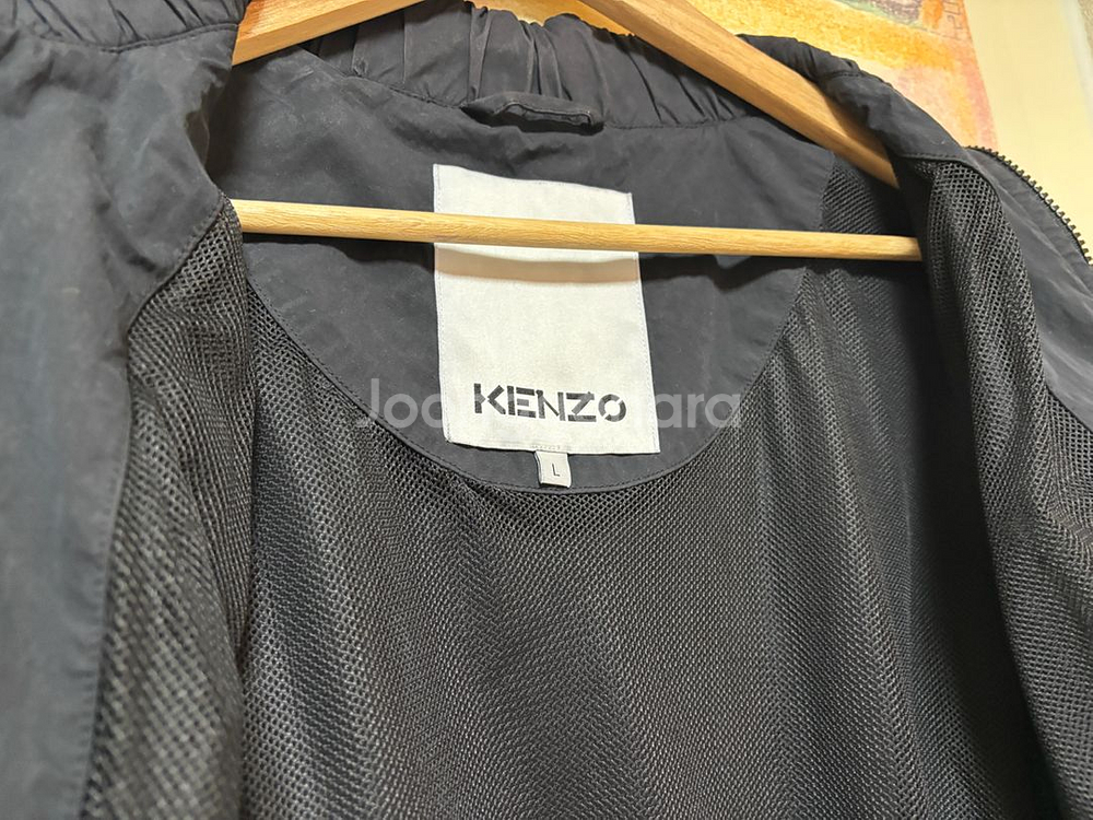 KENZO 겐조 크롭 봄버 자켓 L--6