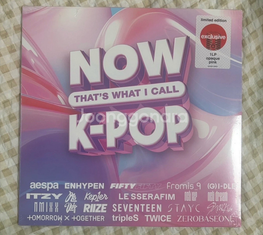Now k-pop 나우 케이팝 한정판 엘피 lp 바이닐--0
