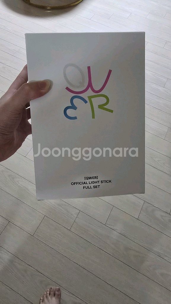 qwer 콘서트 응원봉 풀셋트 팔아요--1