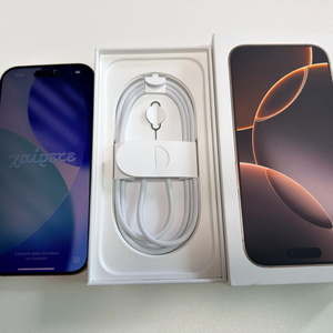 iPhone 16 Pro 데저트 골드 512gb 판매합