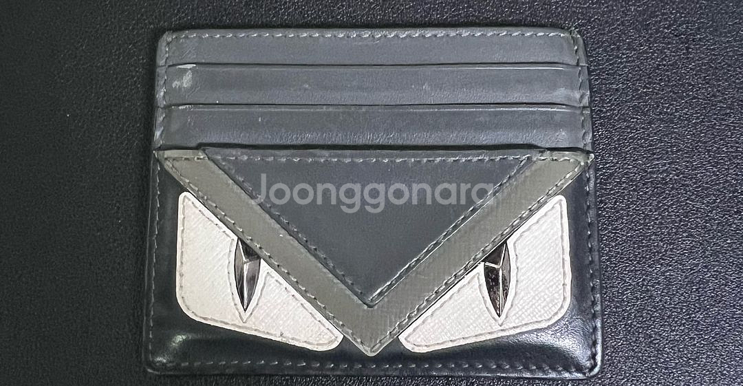 펜디 몬스터 카드지갑 정품--1