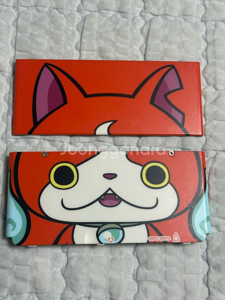 뉴닌텐도3ds 정품 지바냥 플레이트 팝니다--0