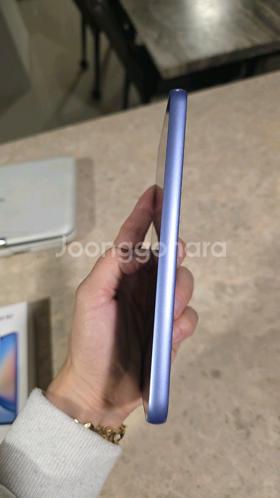 갤럭시 A34 어썸바이올렛 자급제--1