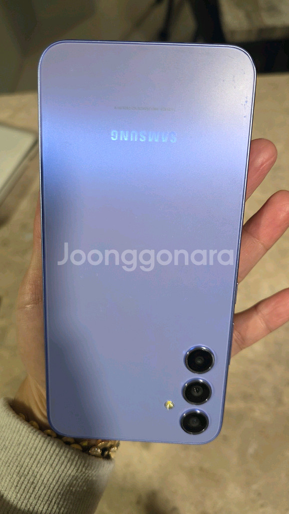 갤럭시 A34 어썸바이올렛 자급제--2