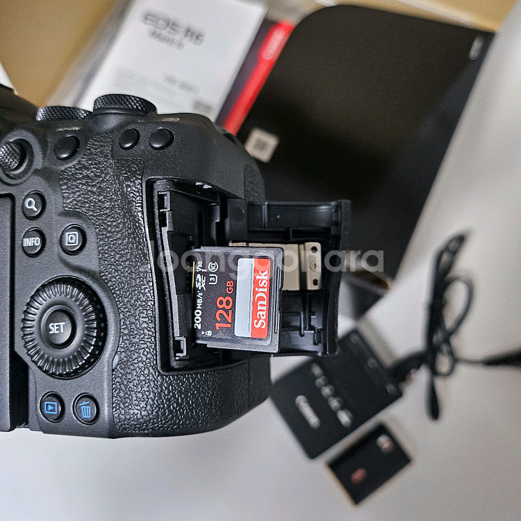 캐논 EOS R6 Mark II 풀박스--9